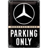 sign - 20x30 - Mercedes parking only