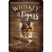 sign - 20x30 - whiskey & cigars