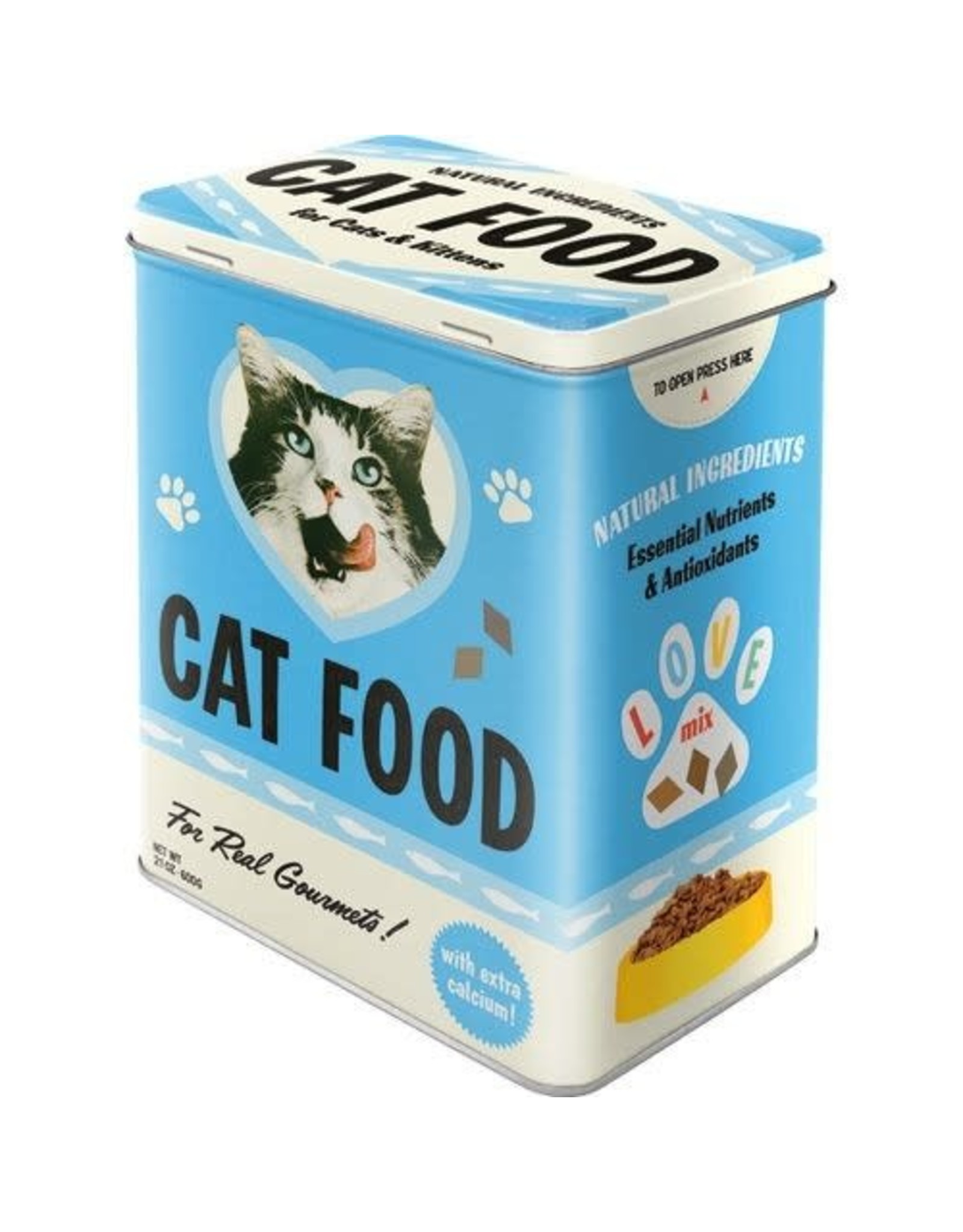Nostalgic Art blikken doos - M - cat food