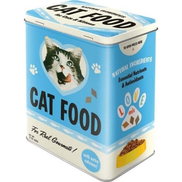 Nostalgic Art tin box - cat food