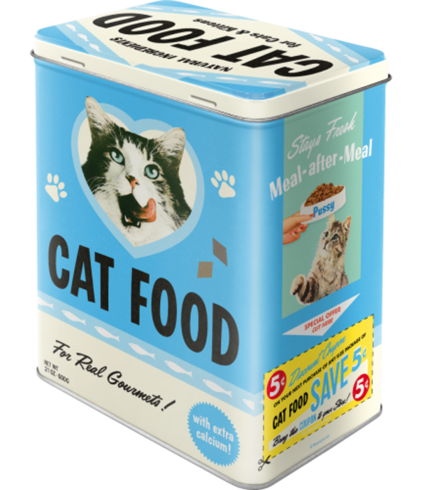 Nostalgic Art tin box - cat food