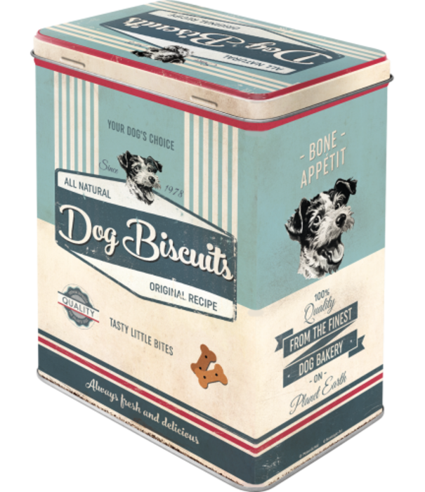 Nostalgic Art blikken doos - M - dog biscuits