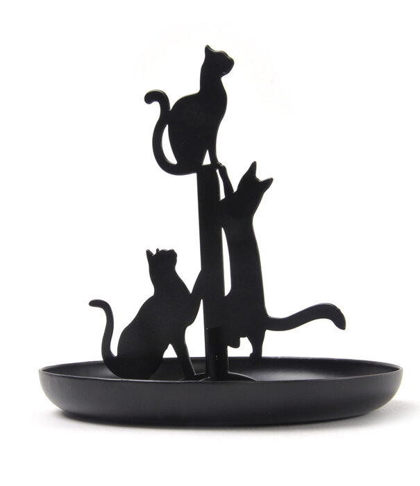 Kikkerland jewelry stand - cats