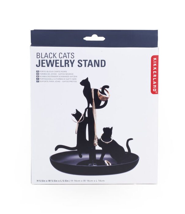 Kikkerland jewelry stand - cats