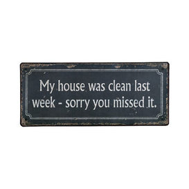 bord - my house was clean last week