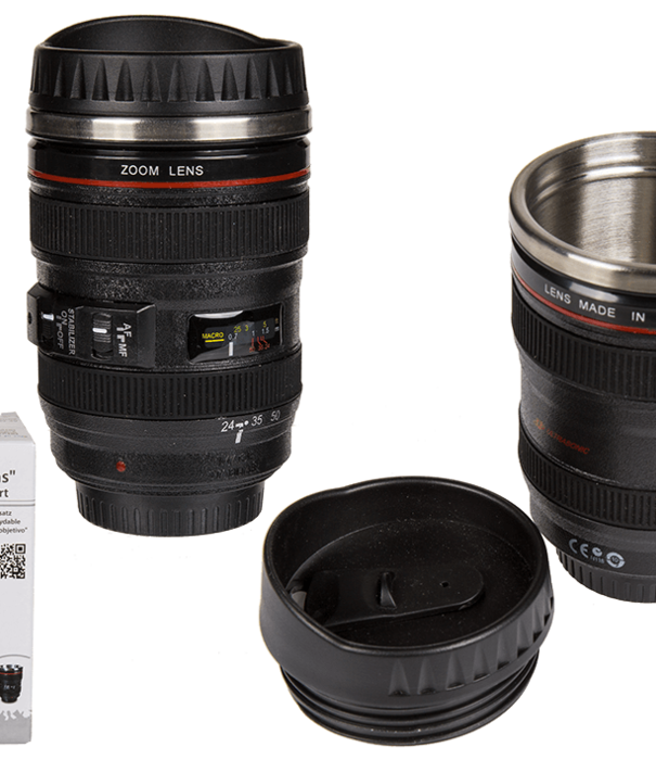 Jelly Jazz thermos mok - camera lens