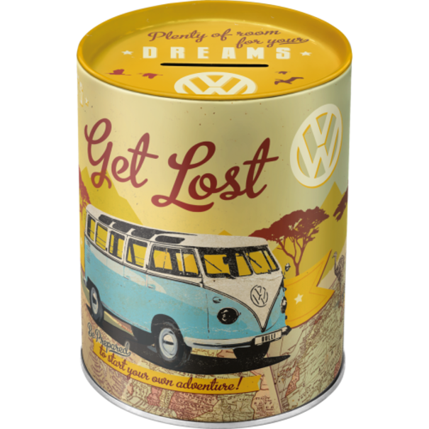 Nostalgic Art moneybox - let's get lost VW