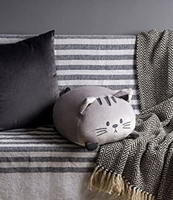 Balvi pillow - kitty (grey)