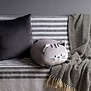 pillow - kitty (grey)