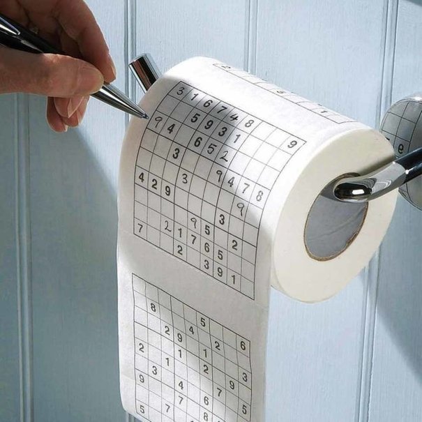 Legami toiletpapier - sudoku