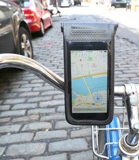 waterproof phone holder - bike