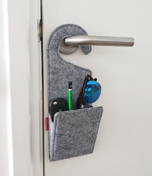 door knob pocket