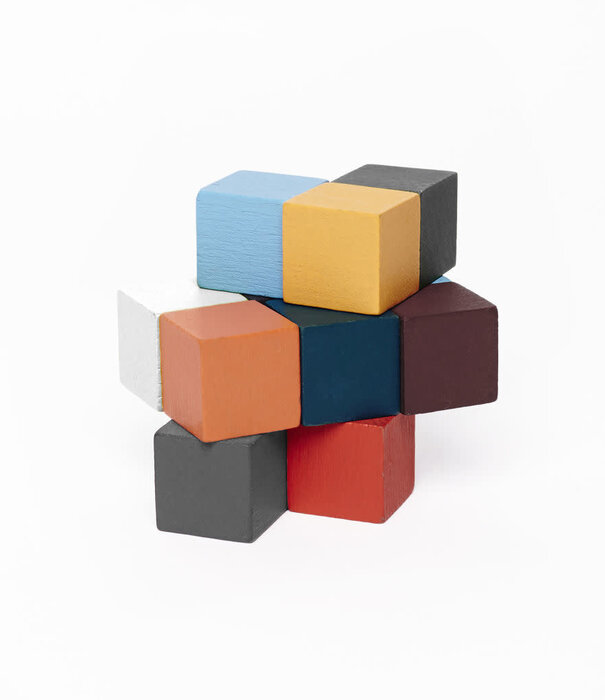 Kikkerland elastische puzzel - kubus 3D