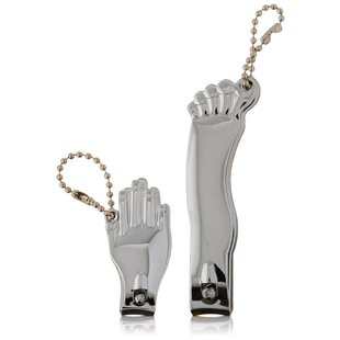 nail clippers - hand & foot (chrome)