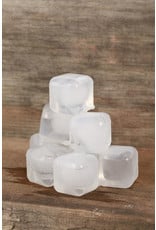 Jelly Jazz reusable ice cubes - squared transparent (30pcs)