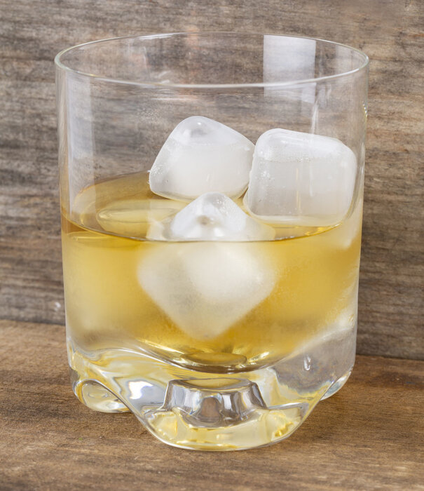 Kikkerland reusable ice cubes - squared transparent (30pcs)