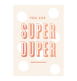 postkaart - you are super duper