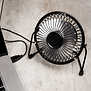 desk fan - USB (black)