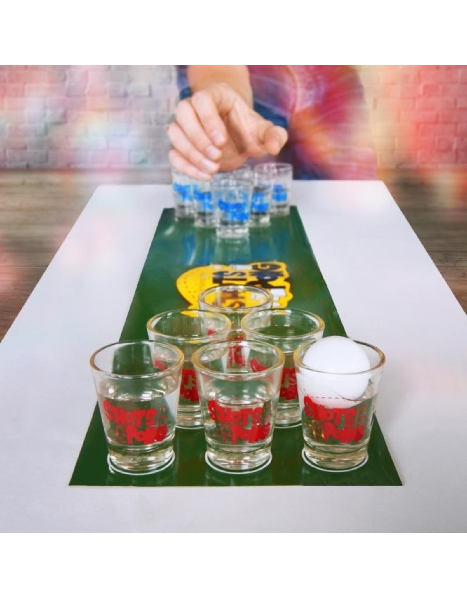 Jelly Jazz drinking game - shots pong