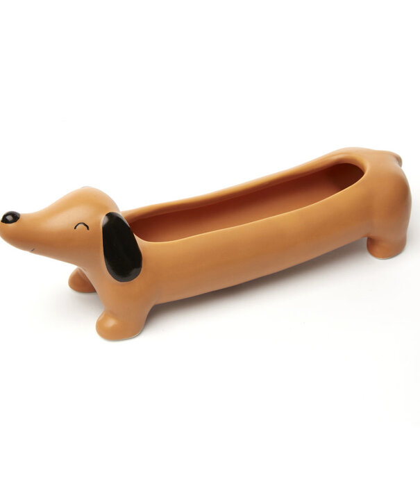 Kikkerland planter - Daisy the dachshund