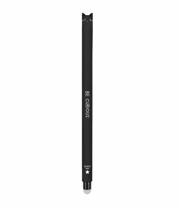 Legami erasable pen - cat (black ink)