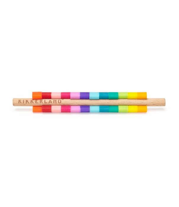 Kikkerland rainbow drink markers