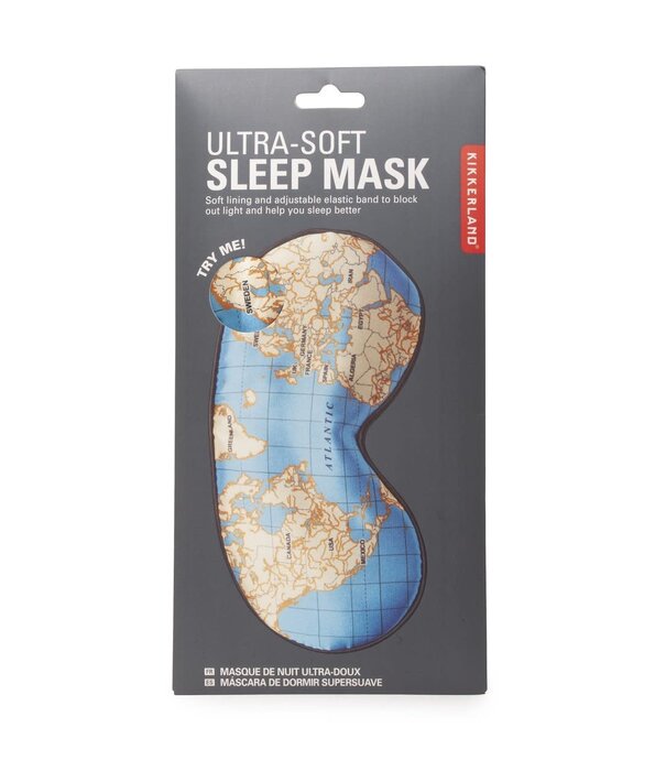 Kikkerland eye mask - map