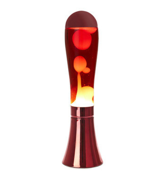 Balvi lava lamp - red base/red lava