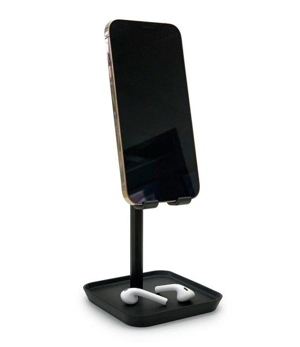 Kikkerland black phone stand