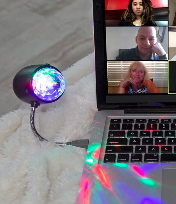 Kikkerland Disco light with USB