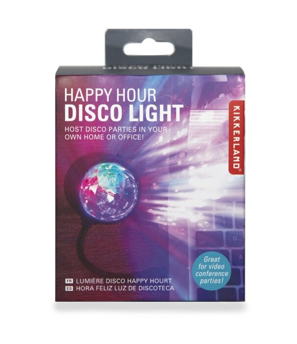 Kikkerland Disco light with USB