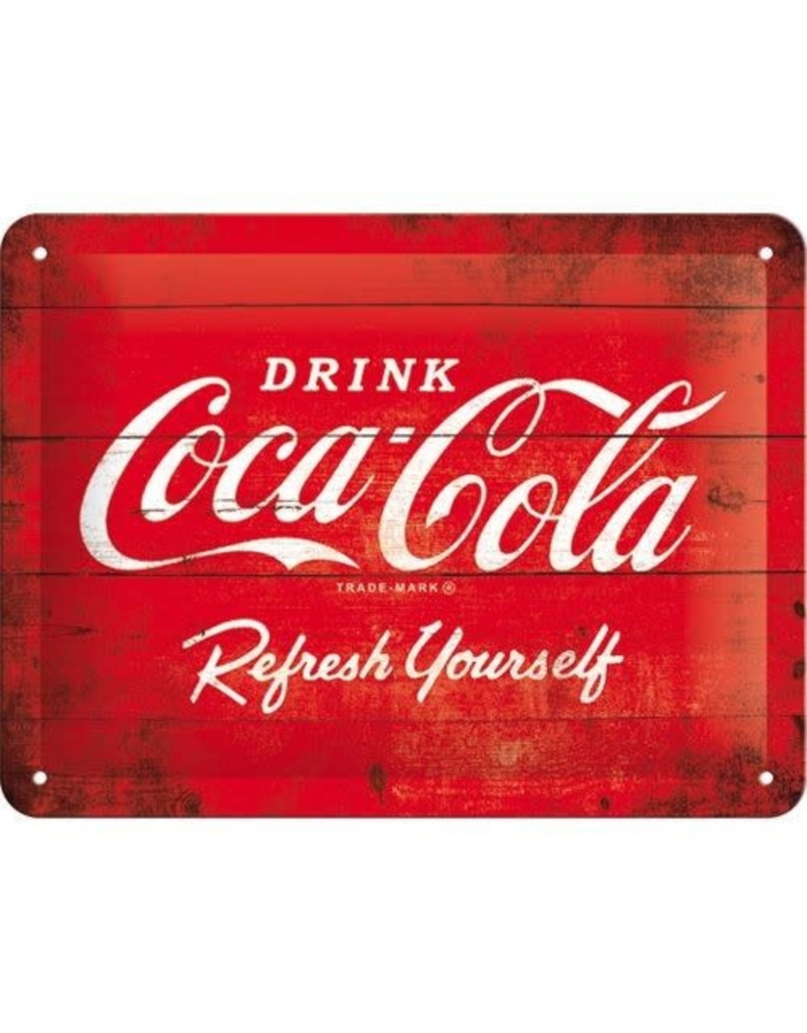 Nostalgic Art metalen bord met Coca Cola design