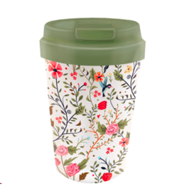 bioloco - easy cup - flowers and birds