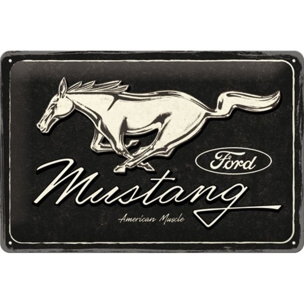 Jelly Jazz metal sign - 20x30 - Ford Mustang