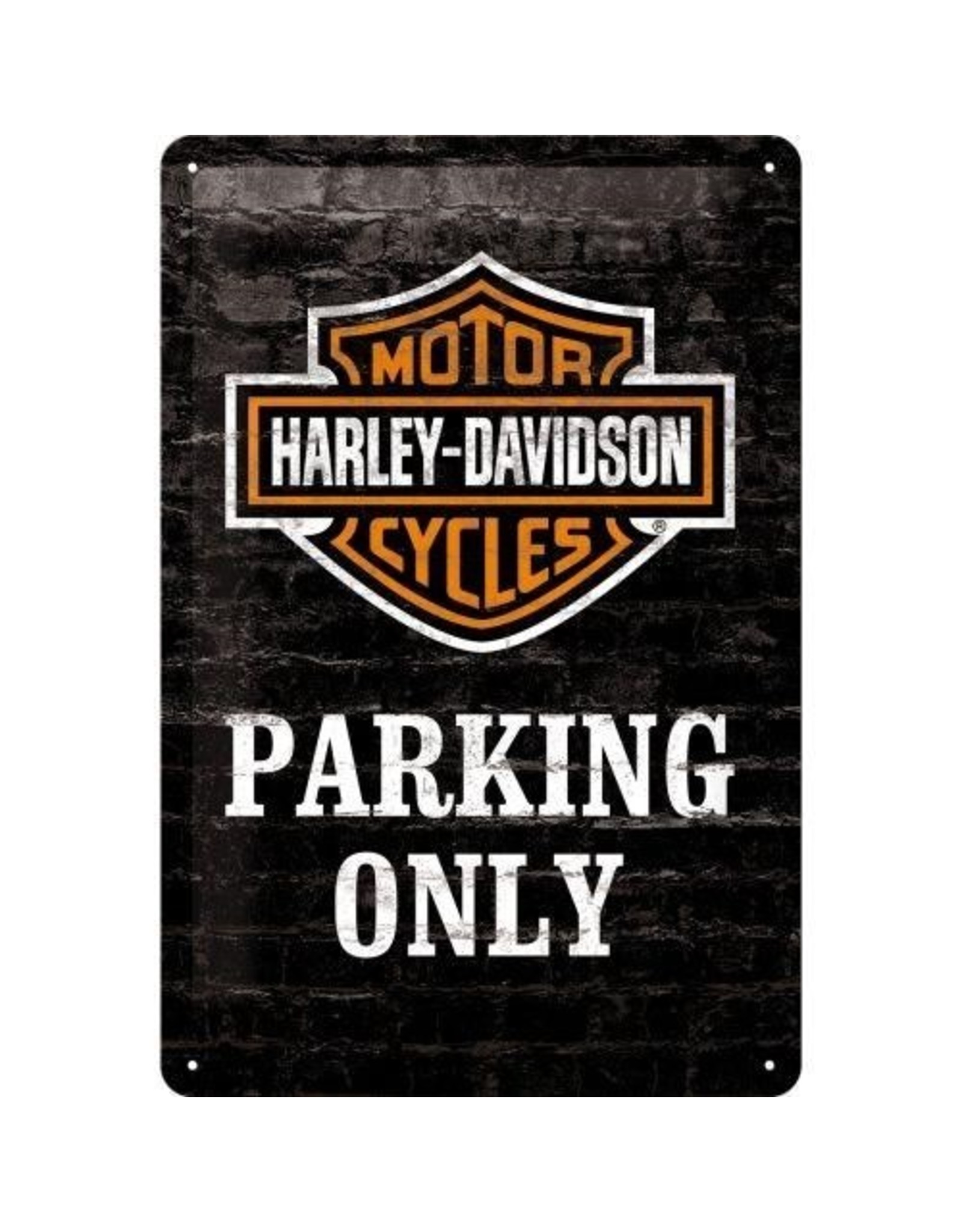 Jelly Jazz metalen bord - 20x30 - Harley Davidson Parking
