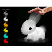 night light - bunny with fluffy tail