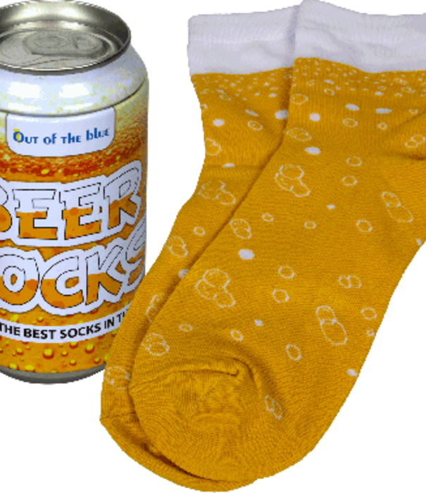 Jelly Jazz sokken - blikje bier (41-46)