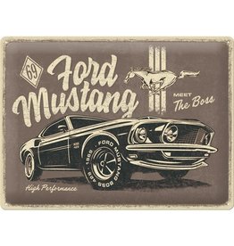 Jelly Jazz bord - 30x40 - Ford Mustang Boss