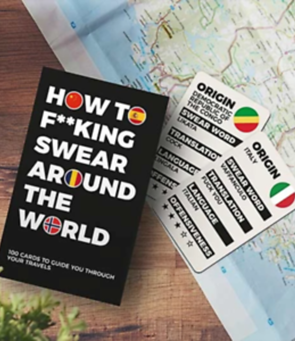 Gift Republic card pack - how to swear around the world