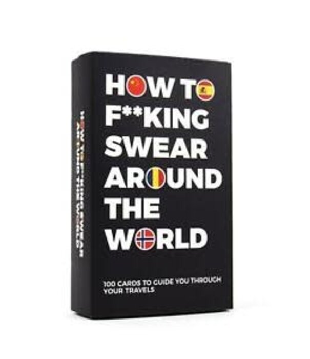 Gift Republic card pack - how to swear around the world