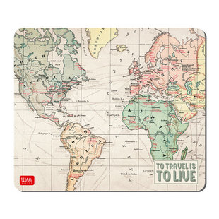 mousepad - world map