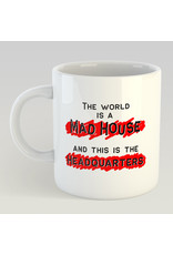 Jelly Jazz drinking cup - the world is a mad house