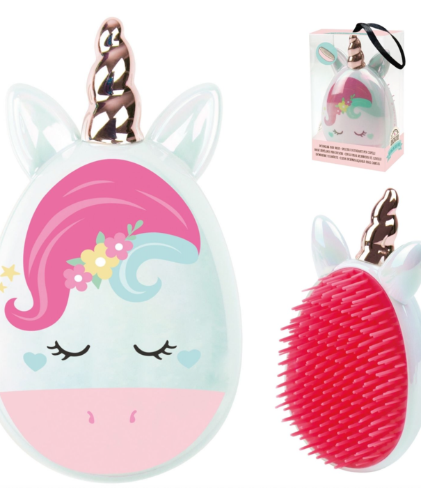 Legami detangling hairbrush - unicorn