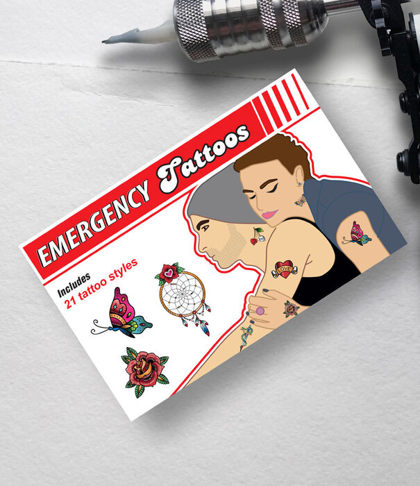 Gift Republic emergency tattoo