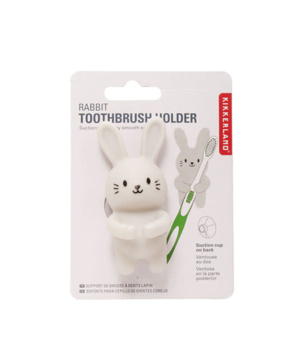 Kikkerland toothbrush holder - bunny