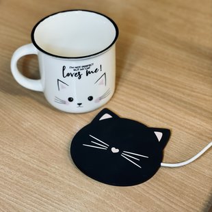 mug warmer - cat