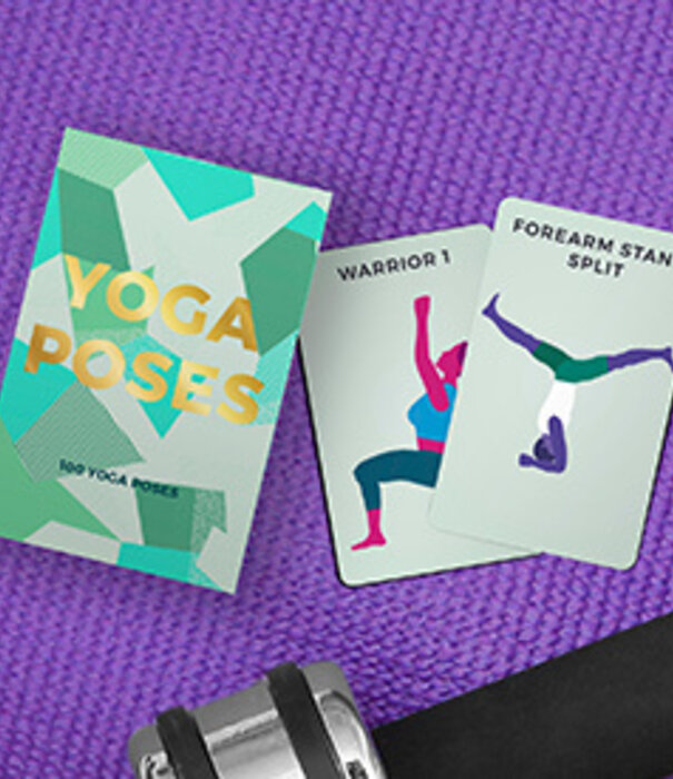 Gift Republic kaartenset - yoga poses