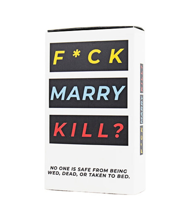Gift Republic kaartenset - f*ck, marry, kill
