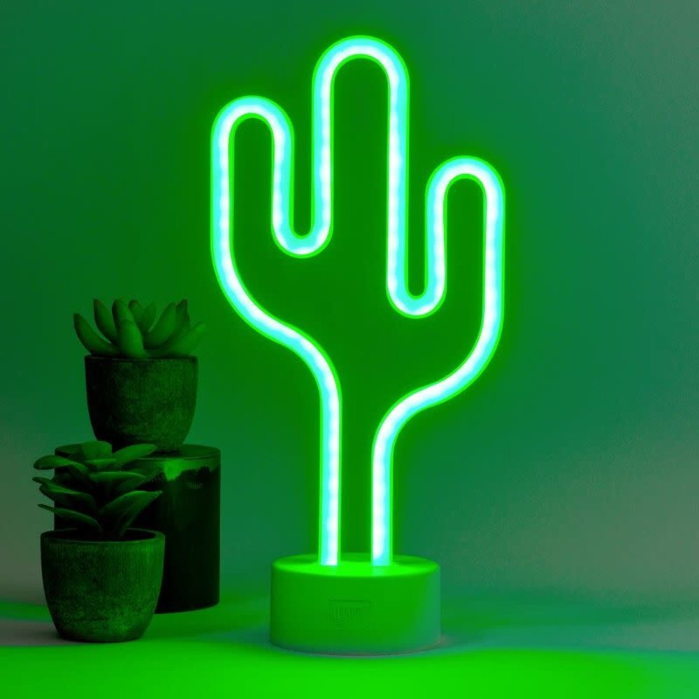 Boek bewaker Perceptueel LED neon lamp - cactus - JELLY JAZZ - JELLY JAZZ