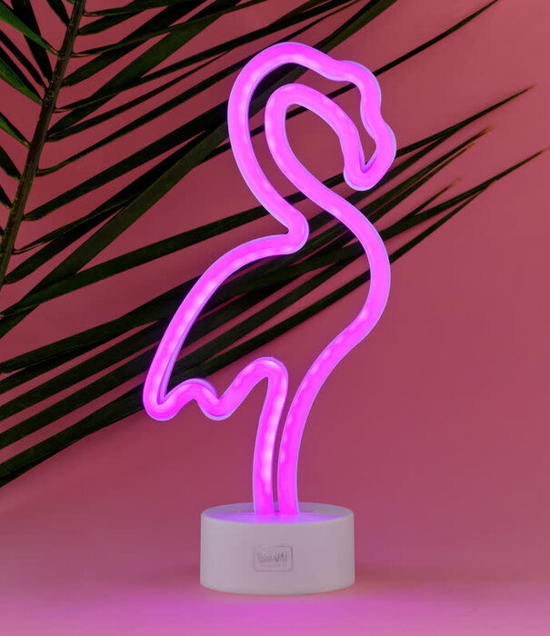 Legami LED neon lamp - flamingo